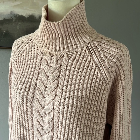 Lululemon Bring The Cozy Turtleneck Sweater in Misty Pink - Picture 3 of 10